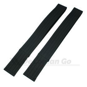 BLACK Door Pull Strap (PAIR) late style door straps