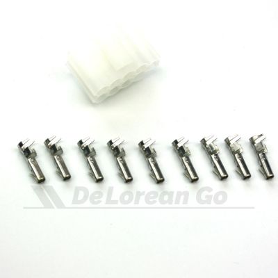 Female 9 Pin Connector (with pins)