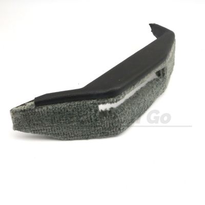 Black Parking Brake Cover Trim with Medium/Light Grey Carpet