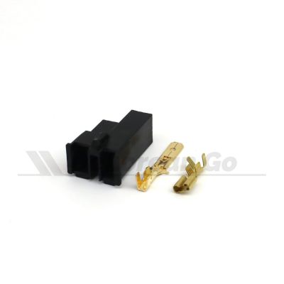 Black Stepped Microswitch Connector with terminals
