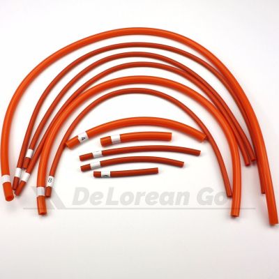 Silicone Vacuum Hose Kit (Orange)