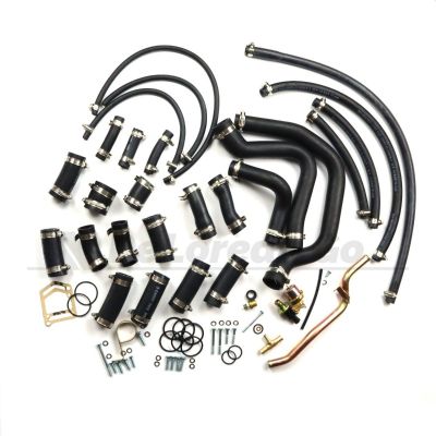 Complete Rubber Coolant Hose Set - Choose your hoses and clamps