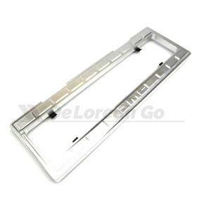 Machined Aluminium Euro-Style License Plate Bezel Numberplate Surround