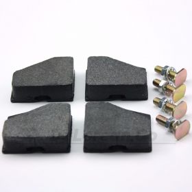 Handbrake Pads with bolts (complete set of 4 for parking brake) - aftermarket