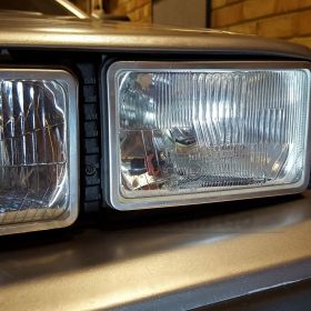 Plastic Ribbed Headlight Finishers (PAIR)