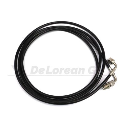 Black Coated Stainless Braided Clutch Hose / Line