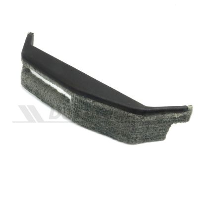 Black Parking Brake Cover Trim with Medium/Light Grey Carpet