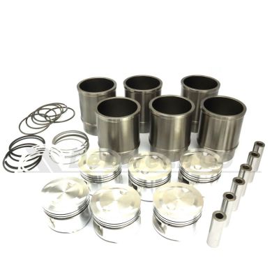 Forged Higher Compression Pistons and Liners KIT